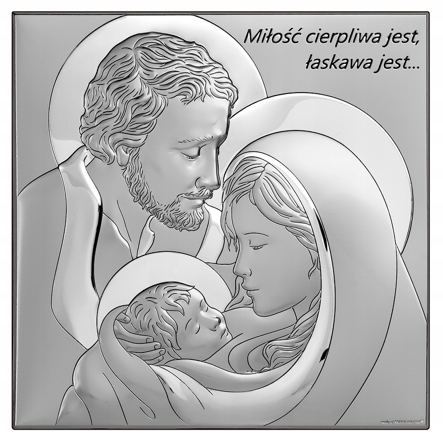 Obraz Svätá rodina drevo Gravírovanie Zadarmo 6741/2X