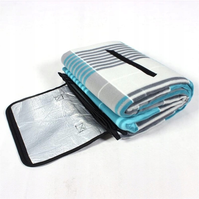 DUŻA MATA PIKNIKOWA PLAŻOWA - PIASKOODPORNA, WODOODPORNA - KRATA - 200x150 Kod producenta MATA10