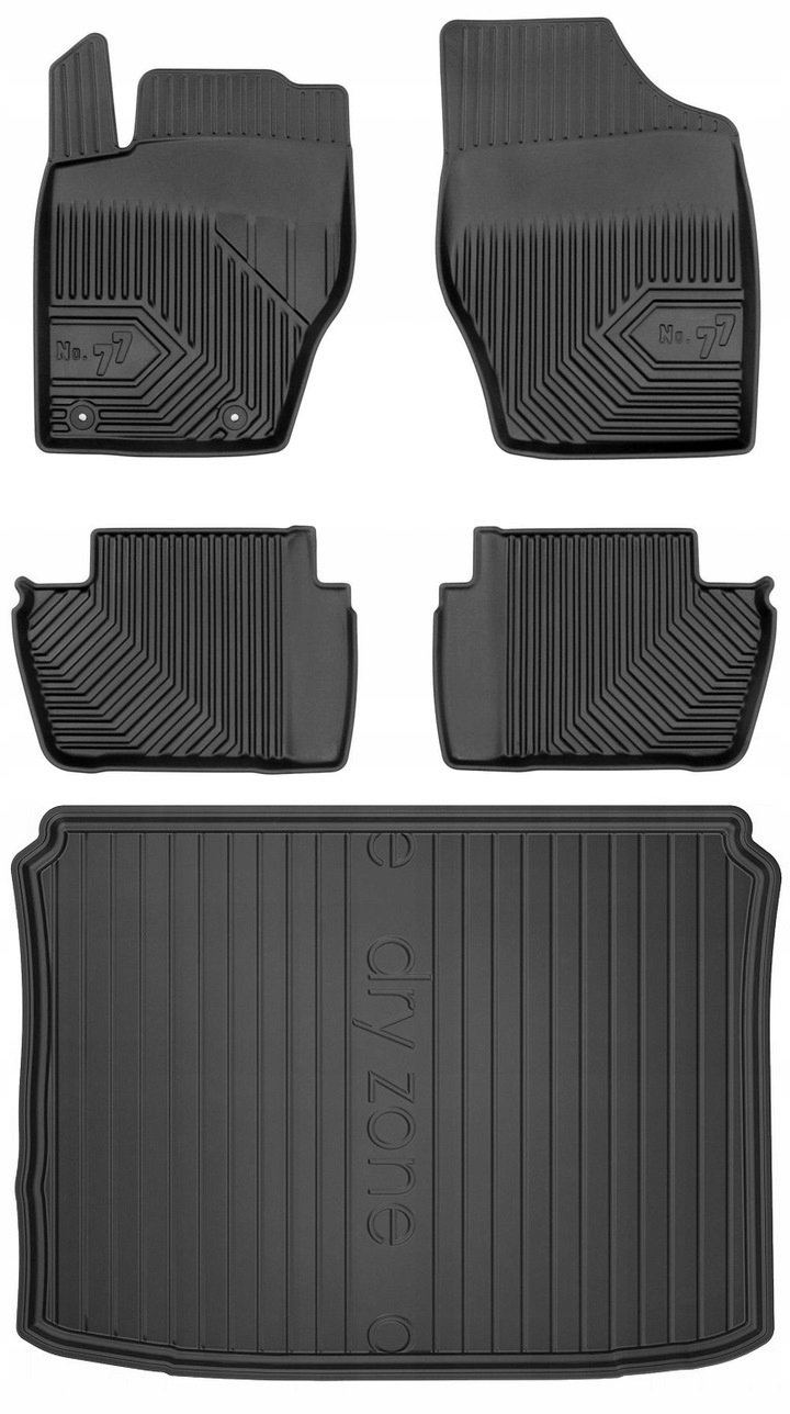 Set 77 Koberce a rohože Peugeot 307 Hb 2001-2008
