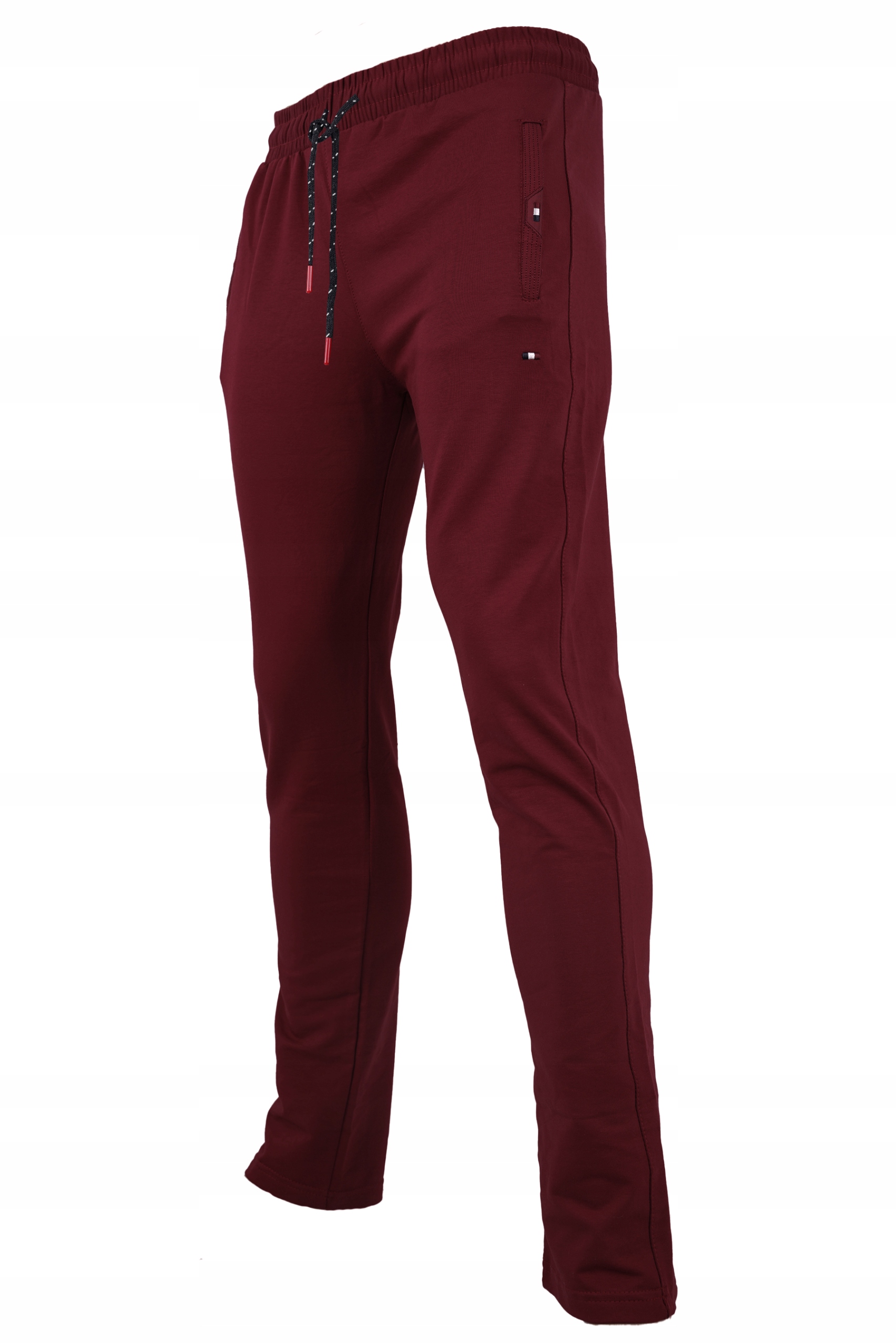

Spodnie dresowe Proste Cienkie Bordo Jak Tomy XL