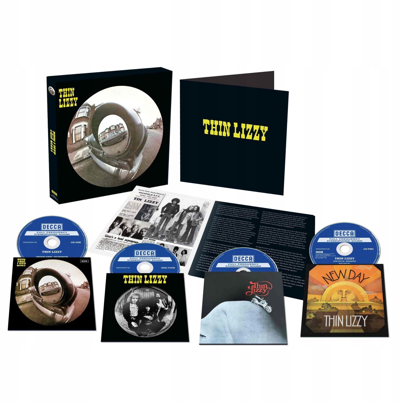 Thin Lizzy Thin Lizzy (55TH Anniv. Deluxe Edition) (3CD/BLU-RAY Audio)