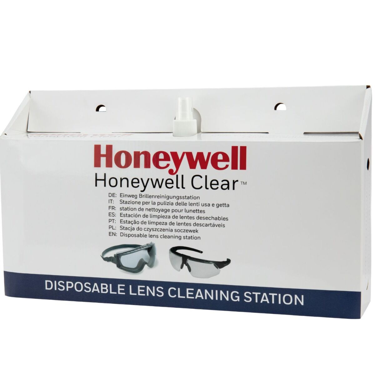 Stacja do czyszczenia okularów Honeywell ClearPlus 1600 chusteczek, 1036810