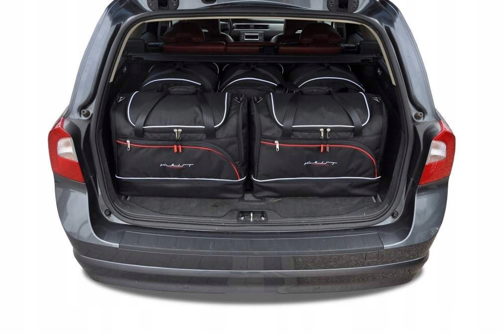 J&j Automotive Sada 5ks cestovných tašiek Sport pre Volvo V70 2007-2016