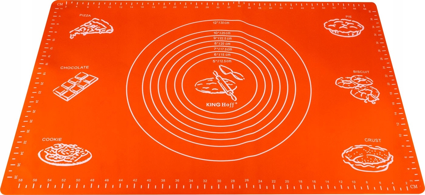 

Stolnica Silikonowa Mata z Miarką Duża Podkładka