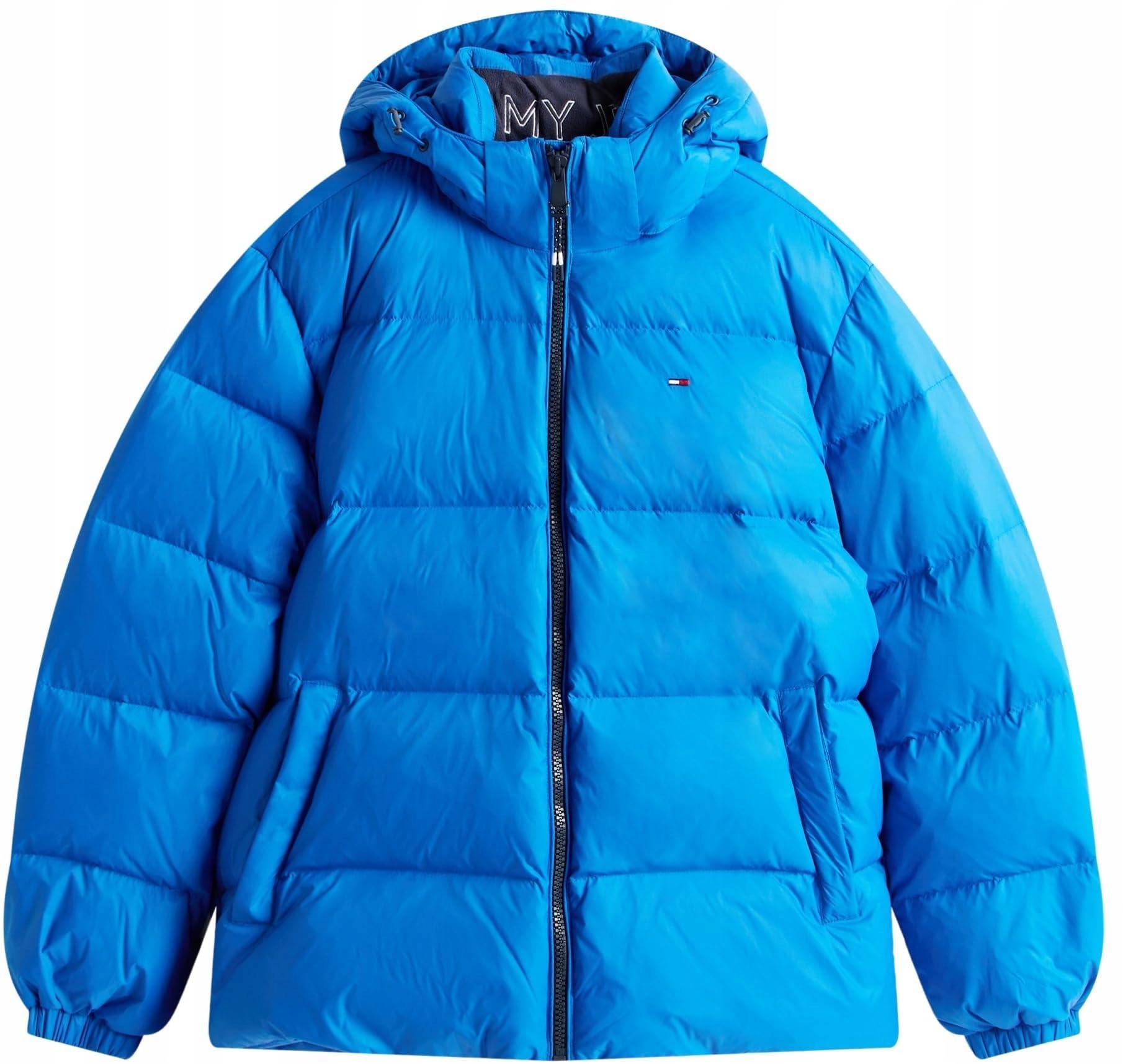 Kurtka Męska Tommy Jeans Essential Down Puchowa Ciepła 4XL Niebieska