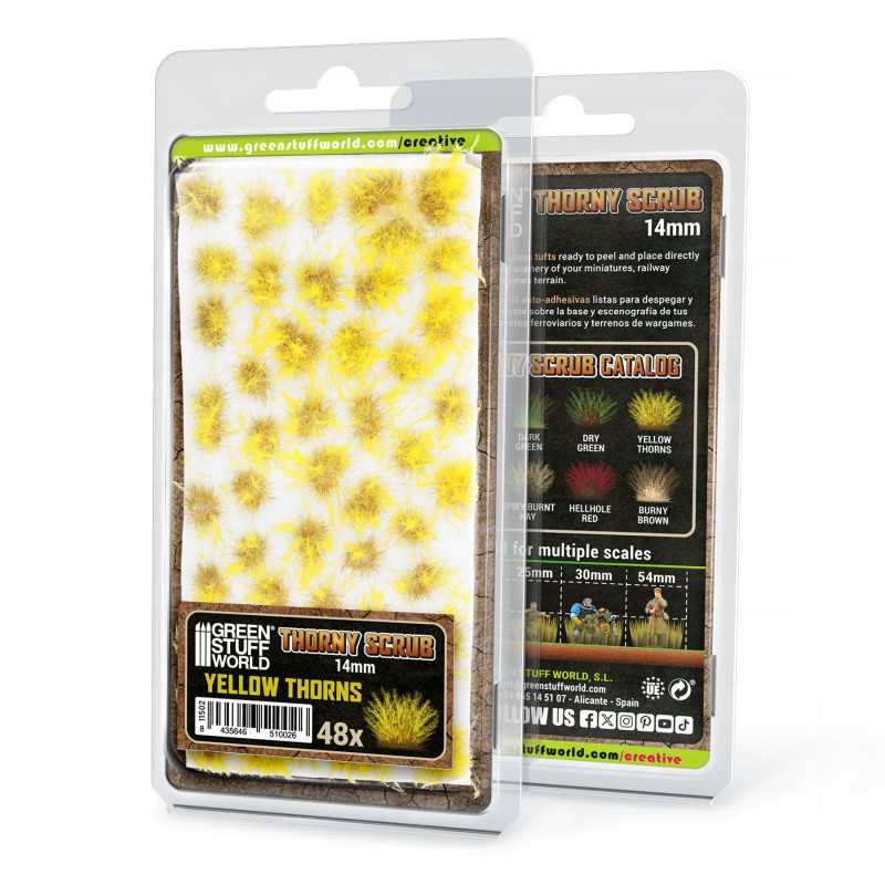 Thorny Scrubs Yellow Thorns 14 mm self-adhesive by Gsw New