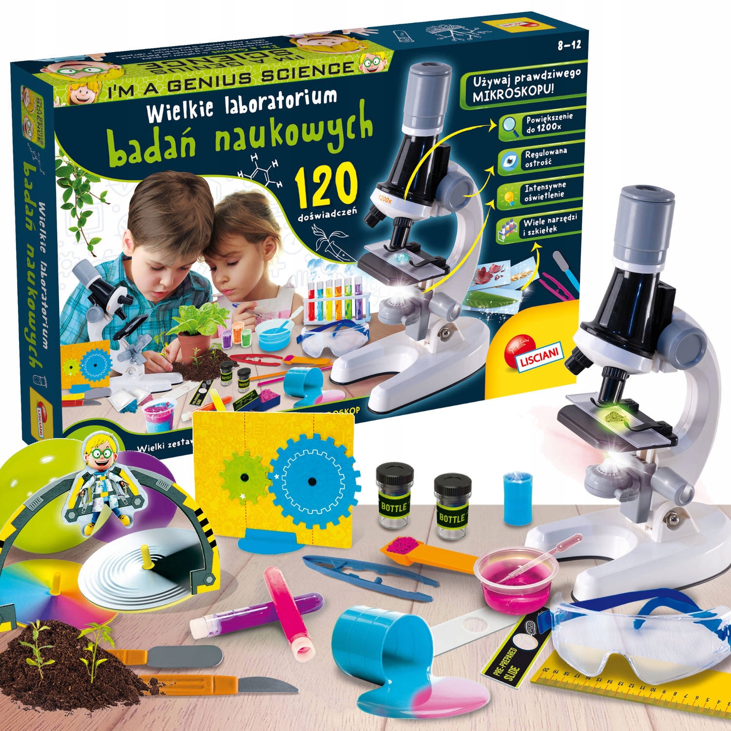 

Wielkie Laboratorium Badań 120 Eksperymentów 2W1