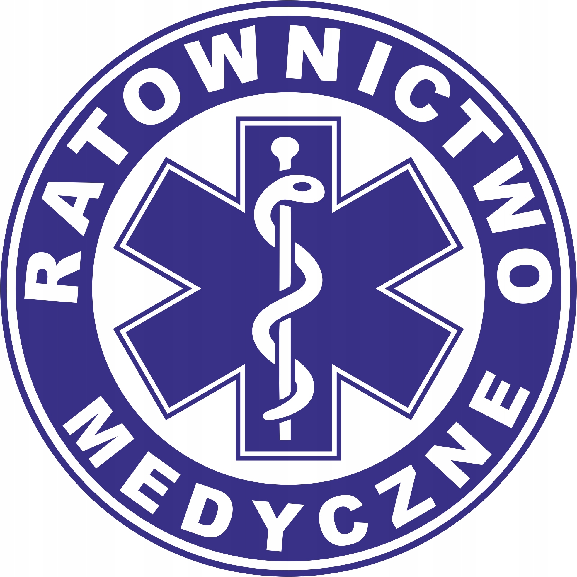 MAGNES NA SAMOCHÓD 30 cm RATOWNICTWO MEDYCZNE