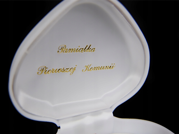 Pudełko do zegarka komunijnego na prezent SERCE Model serce