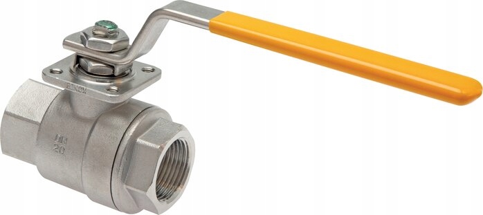 Kulový kohout pro kyslík Rp 3/4", PN20, nerezová ocel