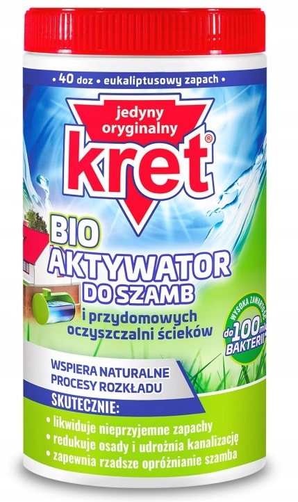 

Bio Kret Aktywator Do Szamb I Oczyszczalni 1KG