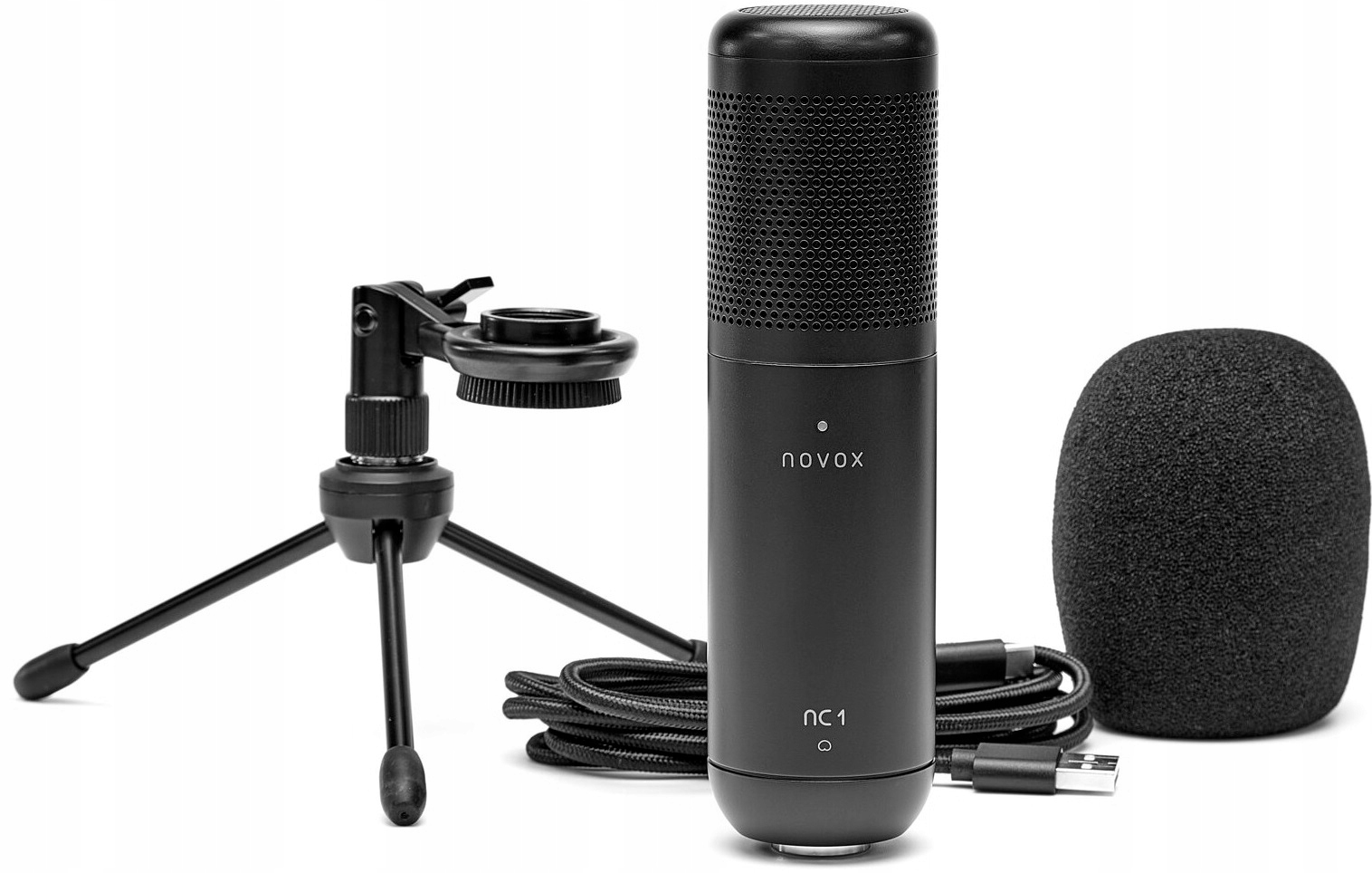 Novox NC1 Usb-c New V2 Mikrofon Pojemnościowy Studyjny Do Komputera Laptopa