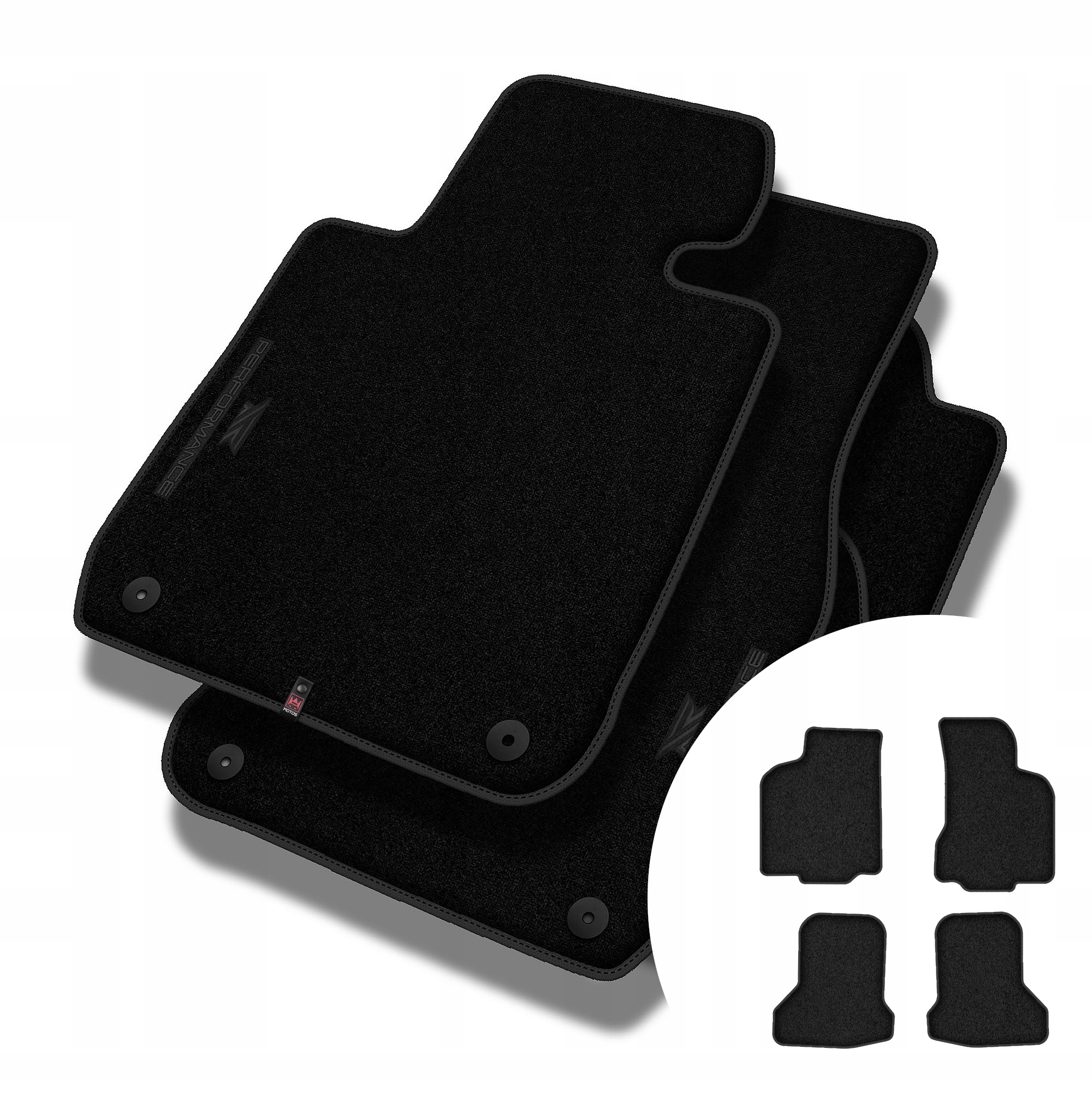 Velúrové koberčeky Performance Premium pre Volkswagen Polo III 1999-2002