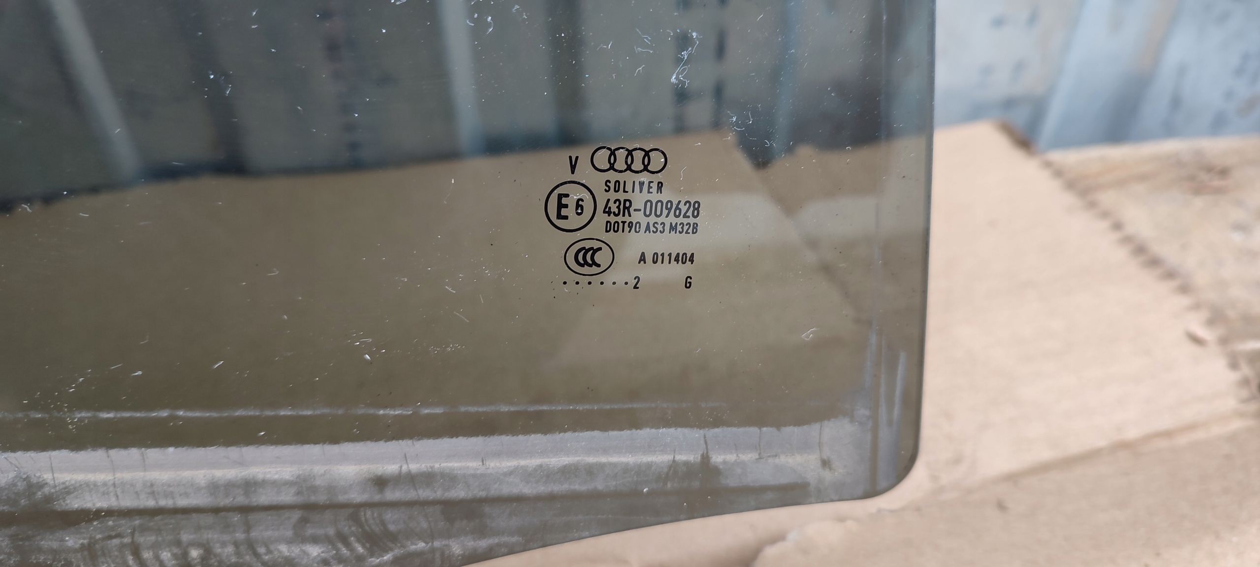 ABLAK ajtó jobb far jobb hátso audi a4 b8 2012