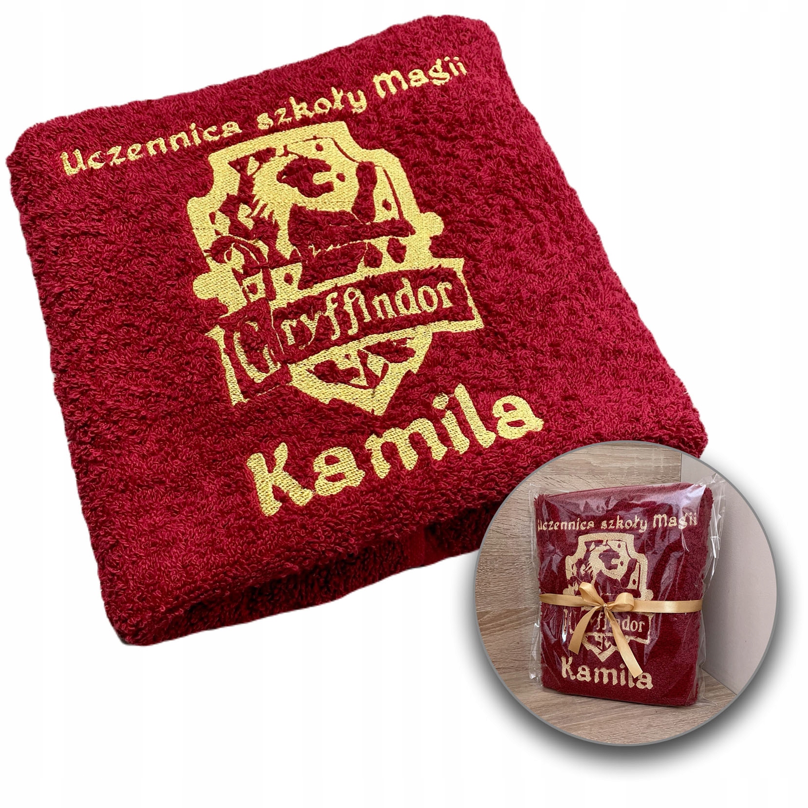 

Ręcznik 500G 50X100 Haft Imię Harry Potter