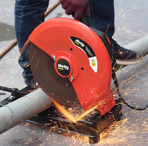 PRZECINARKA CIĘCIA METALU STALI PIŁA UKOŚNICA UKOSOWA 2600W TARCZA IMADŁO Seria N4137