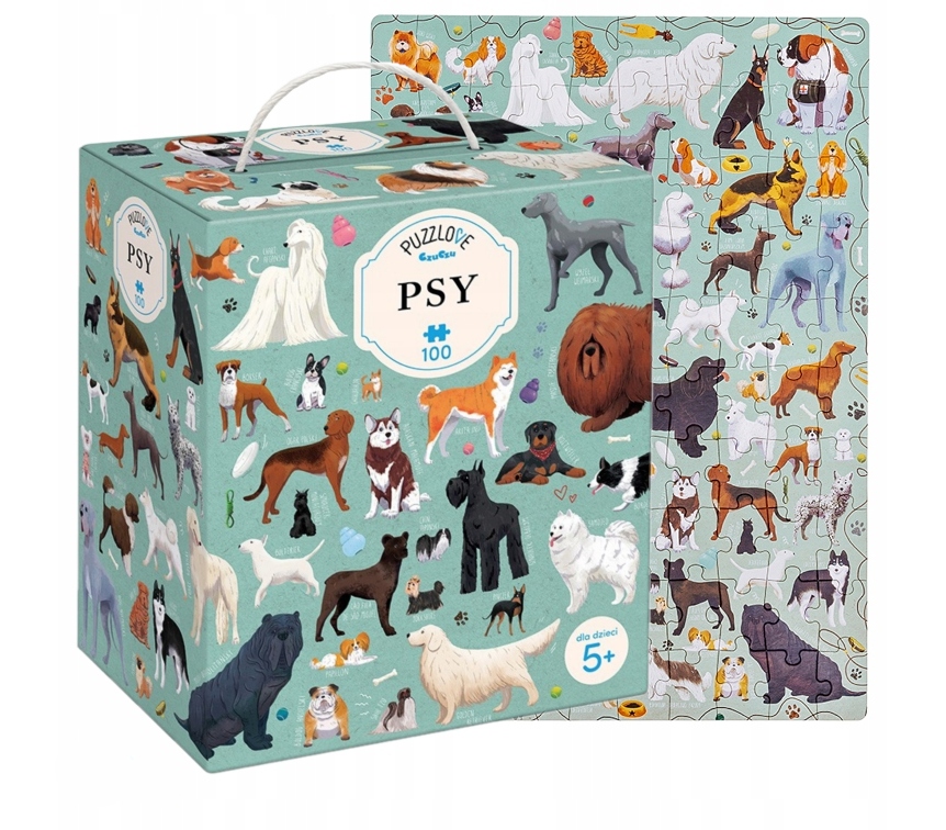 

Puzzle Psy CzuCzu 100 elementów 5+ puzzle rodzinne