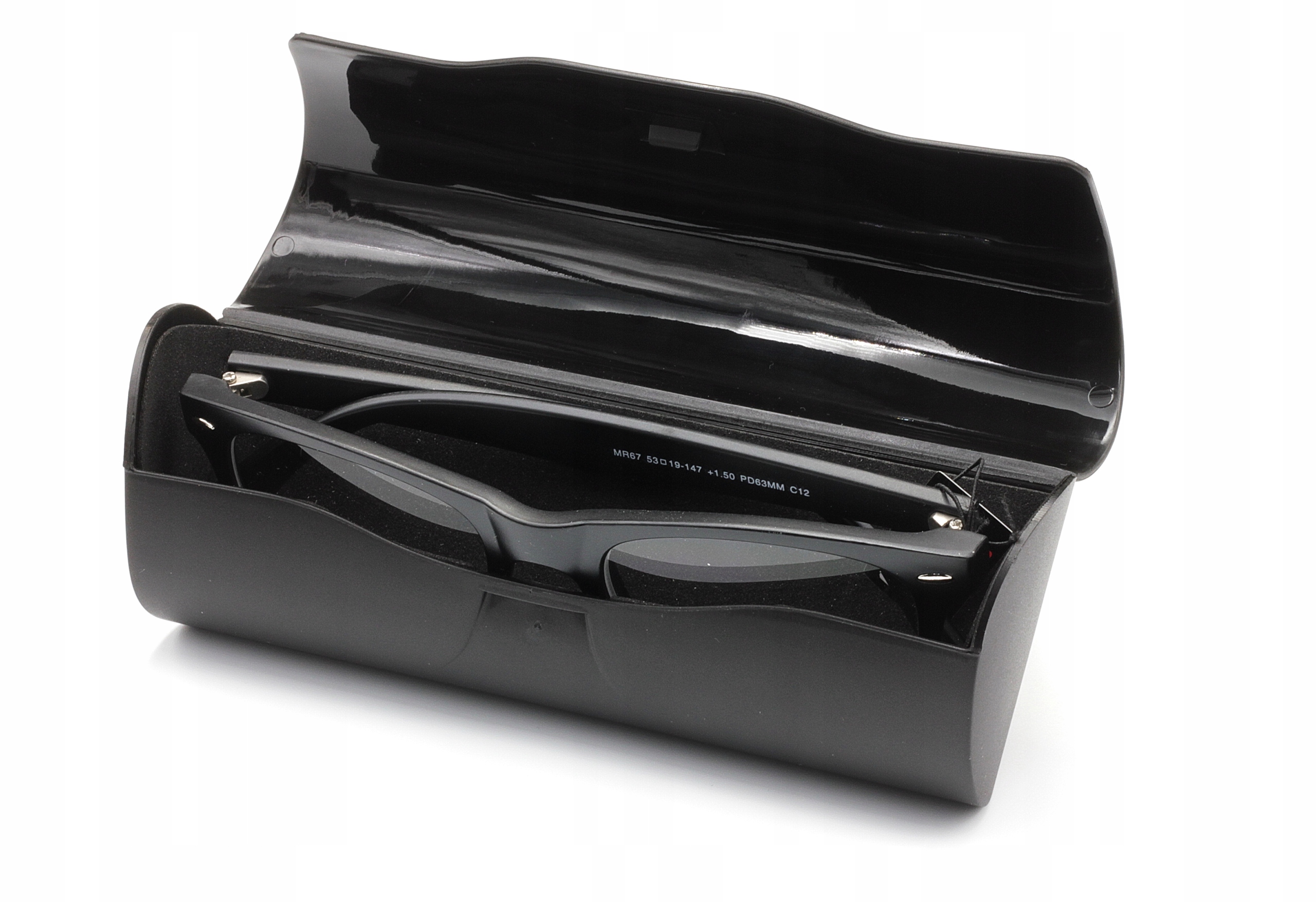 ETUI NA OKULARY TWARDE MAŁE ZAMYKANE JAKOŚĆ Kod producenta EM-CZERWONE