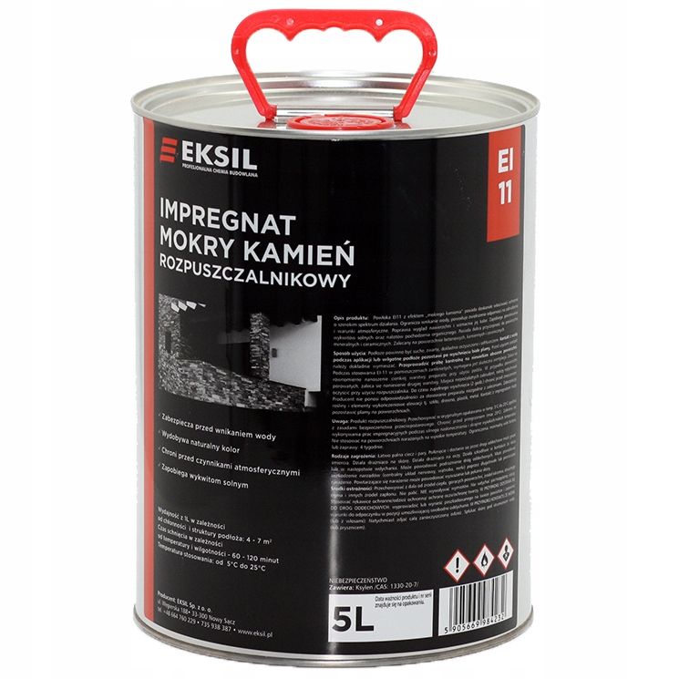 Eksil EI-11 impregnat do ogrodzeń betonowych 5L