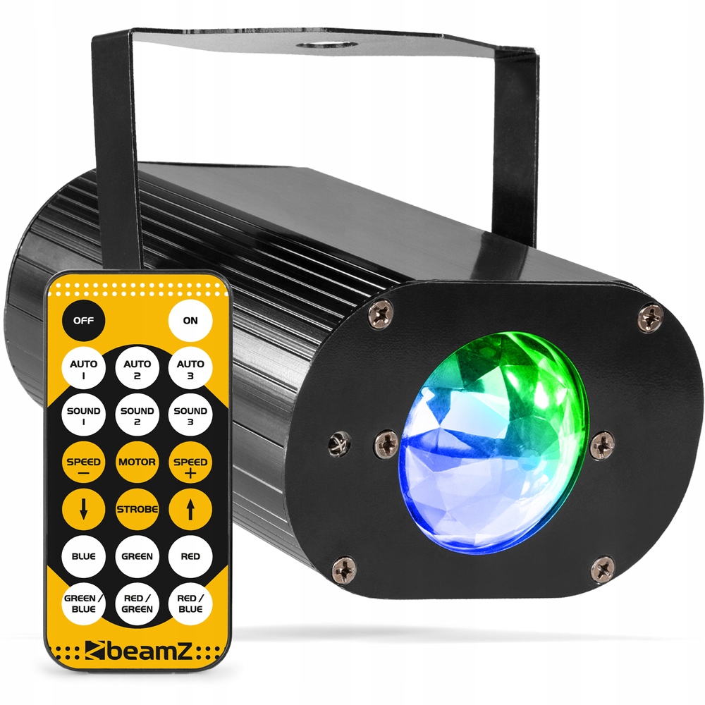 Efekt świetlny LED RGB fali wodnej Strobo pilot