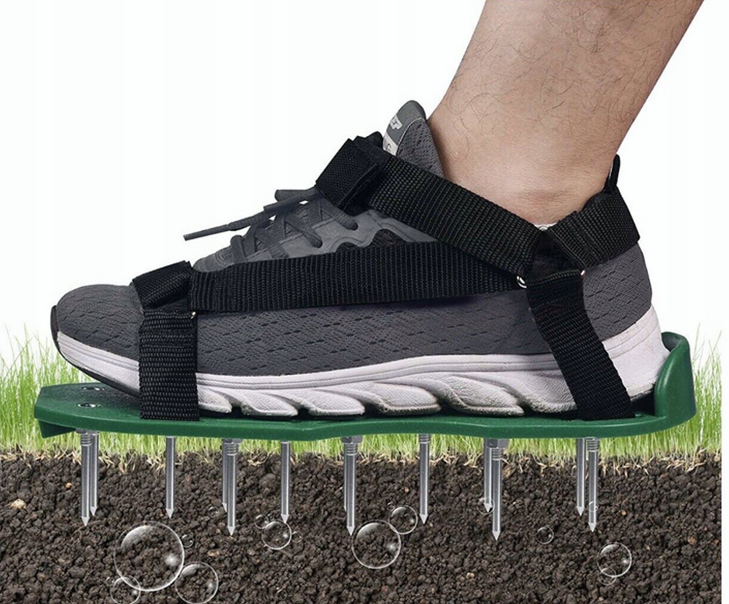 AERATOR NA BUTY DO TRAWY ZIEMI GLEBY Z KOLCAMI NAPOWIETRZANIA AREATOR KOLCE Seria KOLCE DO NAPOWIETRZANIA GLEBY TRAWNIKA