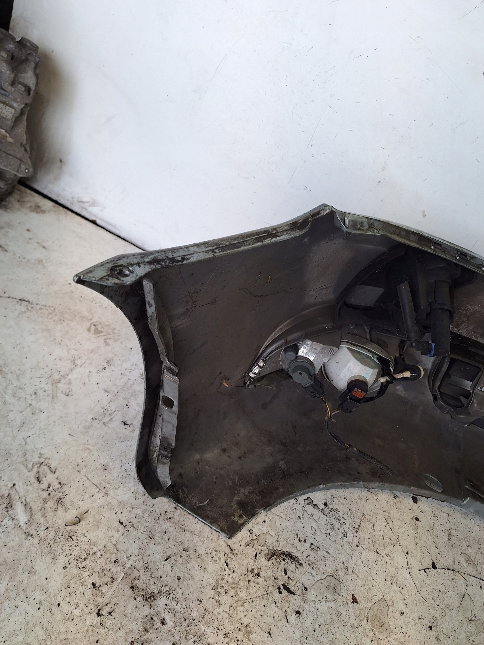 SKODA OCTAVIA II LIFT 08-13 bumper + XENON