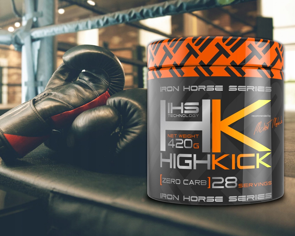 IRON HORSE High Kick 420g Przedtreningówka Preworkout Energia Siła Moc — 6