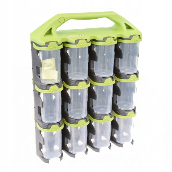 Organizér Q2x24 Olivový Questsystem Nádoby