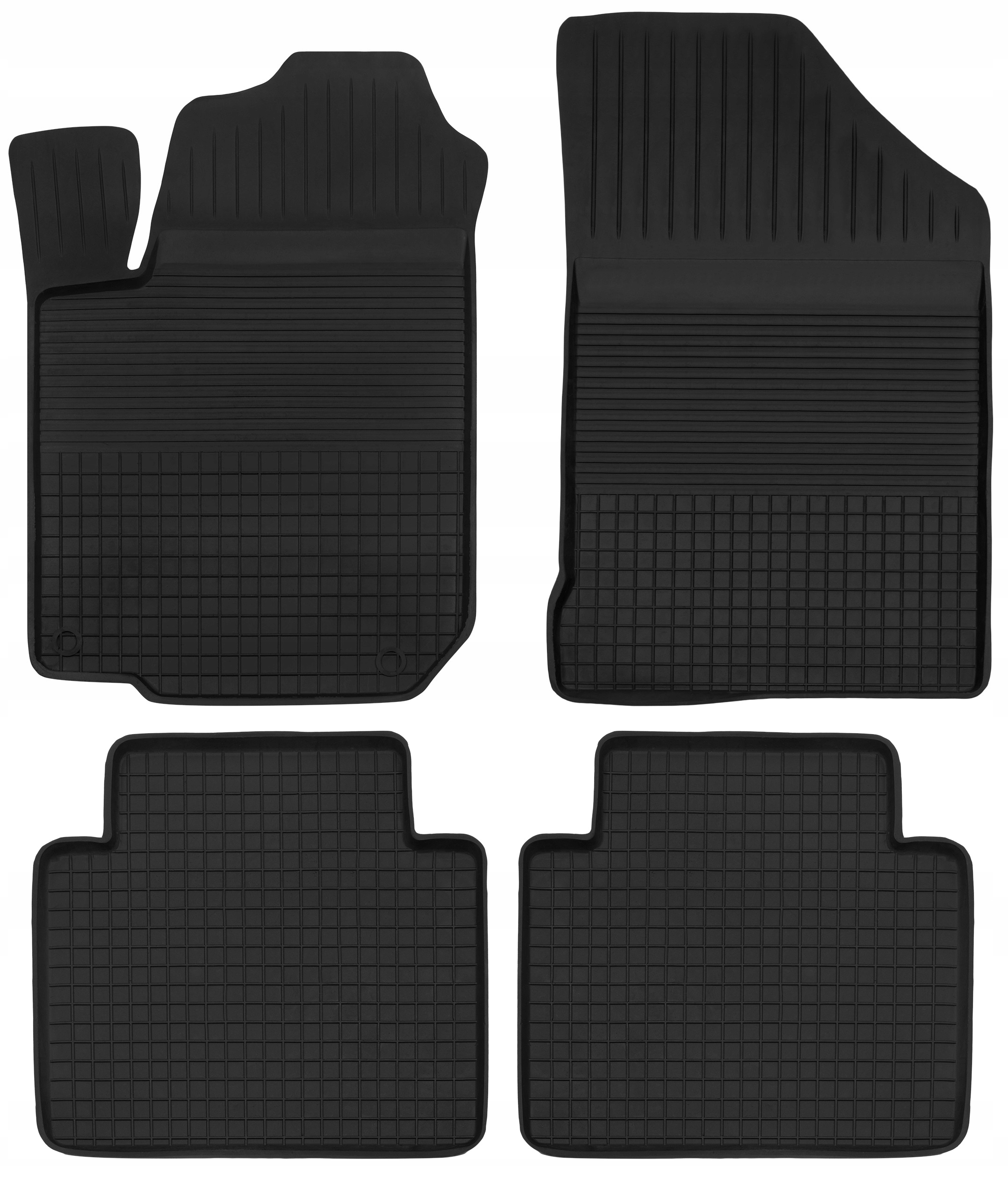 

Dywaniki gumowe korytka do Renault Clio 2 II 98-05