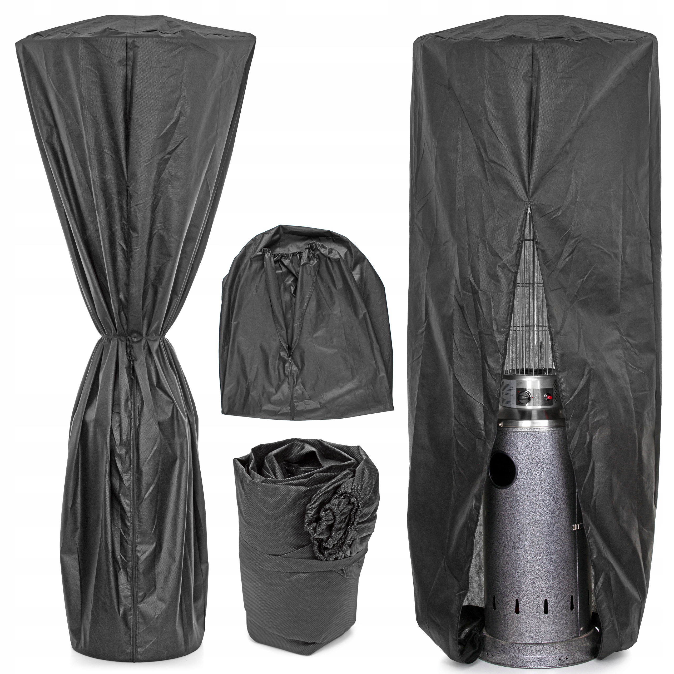 POKROWIEC DO PARASOLA GRZEWCZEGO ZE SZKLANĄ RURĄ i ZWYKŁE UNIWERSALNY 220cm