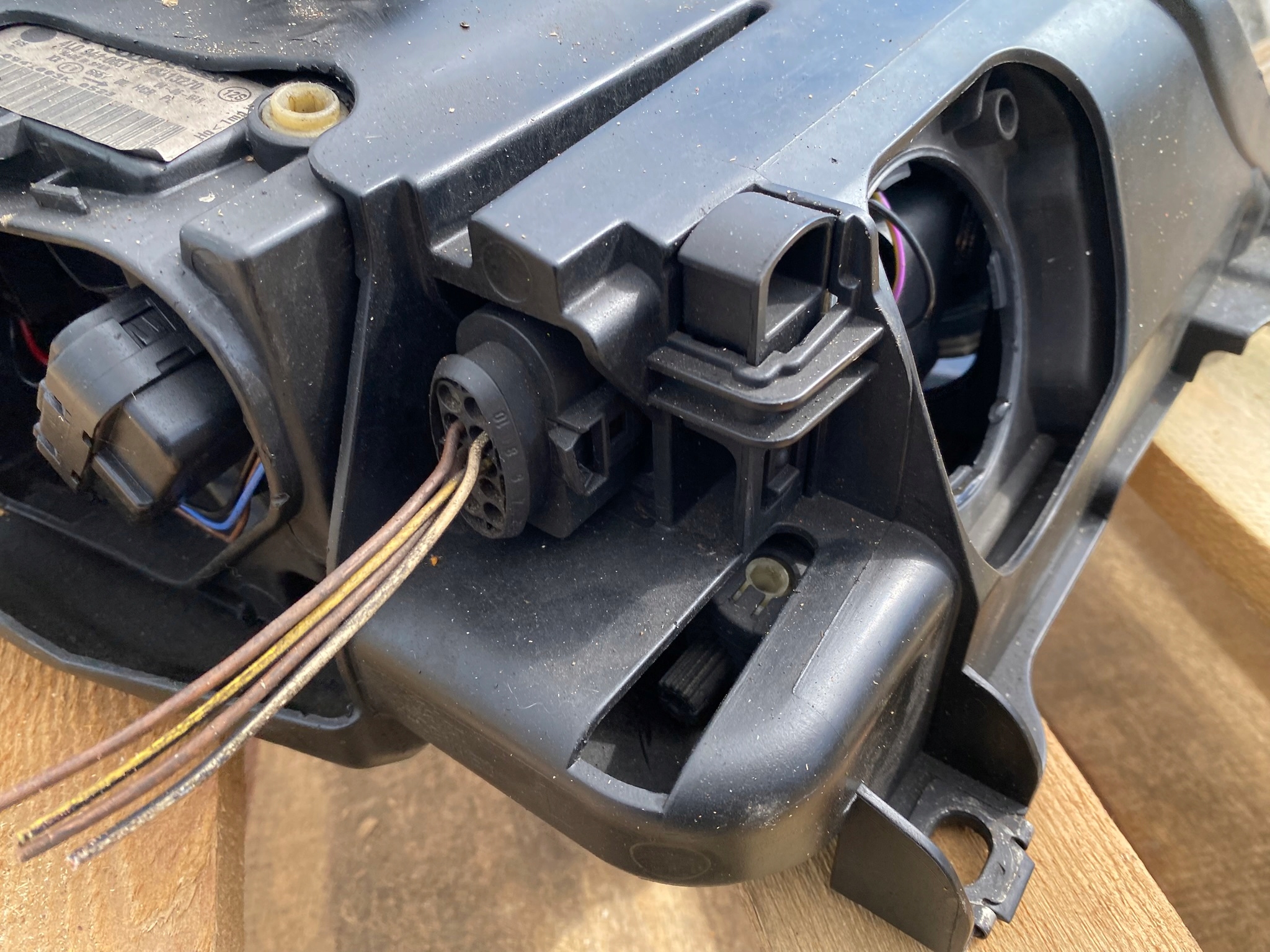 light left front front left audi q7 4L ANGLIK