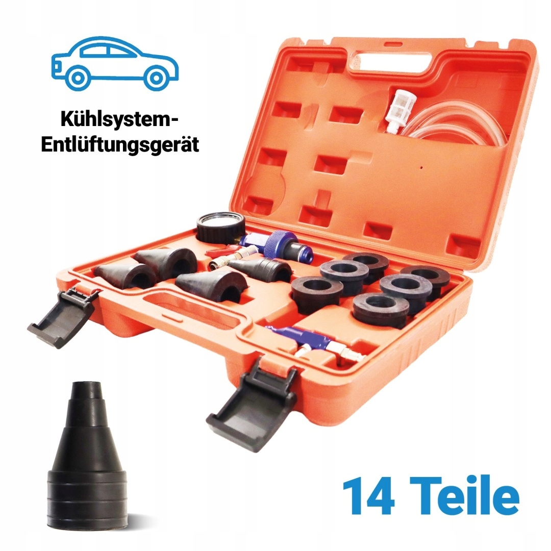 Zařízení pro odvzdušňování a plnění chladicího systému Bituxx sada