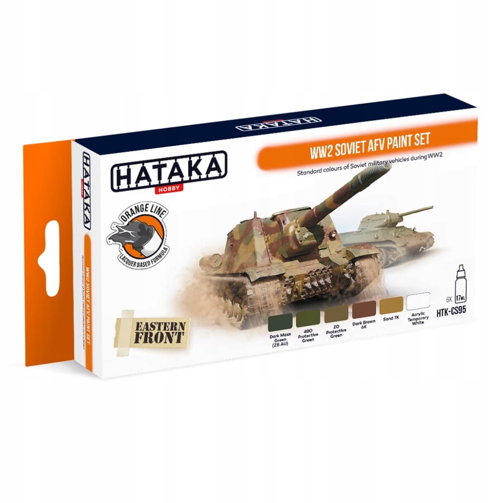 Hataka CS95 WW2 sovětská Afv sada barev 17ml