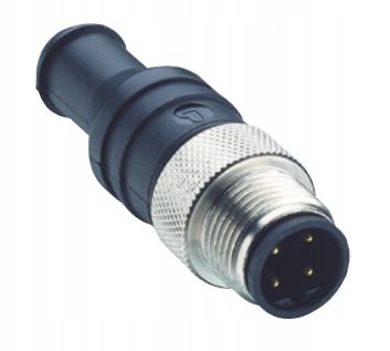 0979 Ptx 101 terminator M12 4-pin męski kod. B Profibus, Lumberg, 11024