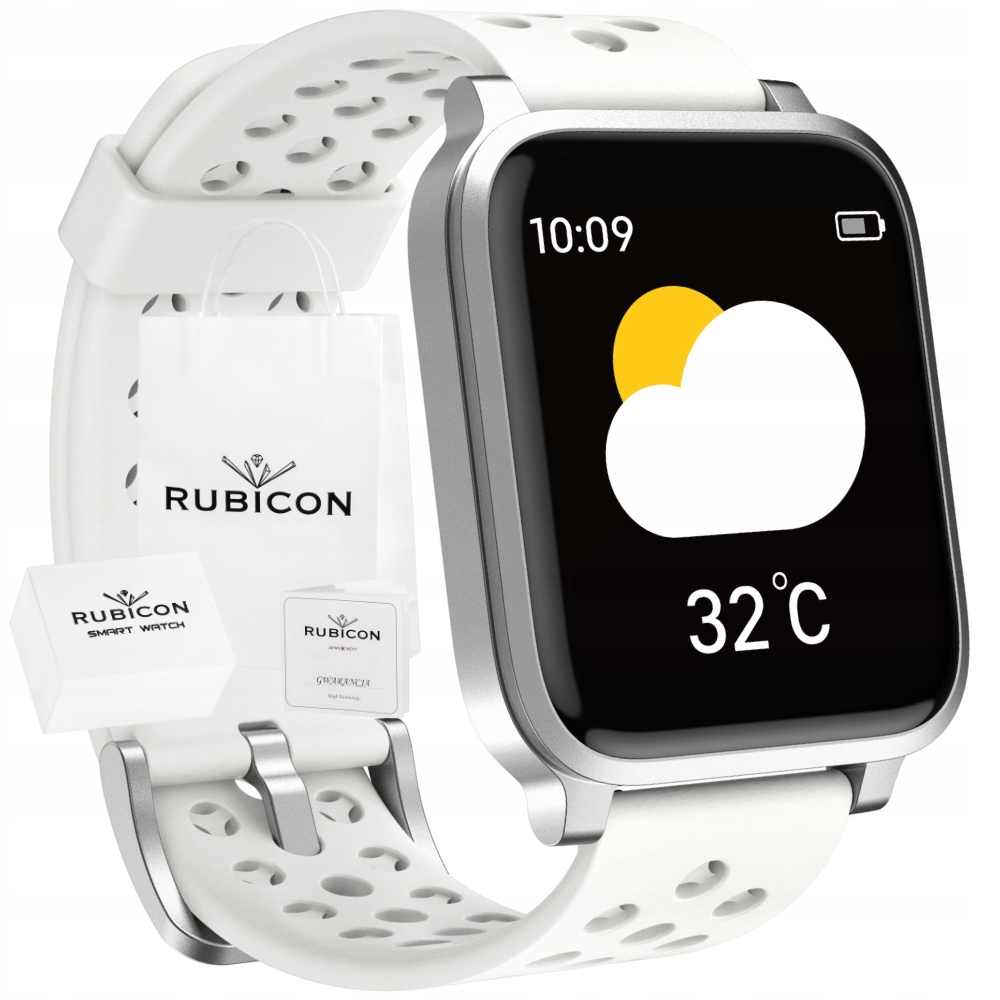 

Luksusowy Smartwatch Rubicon Tętno Pogoda Kroki
