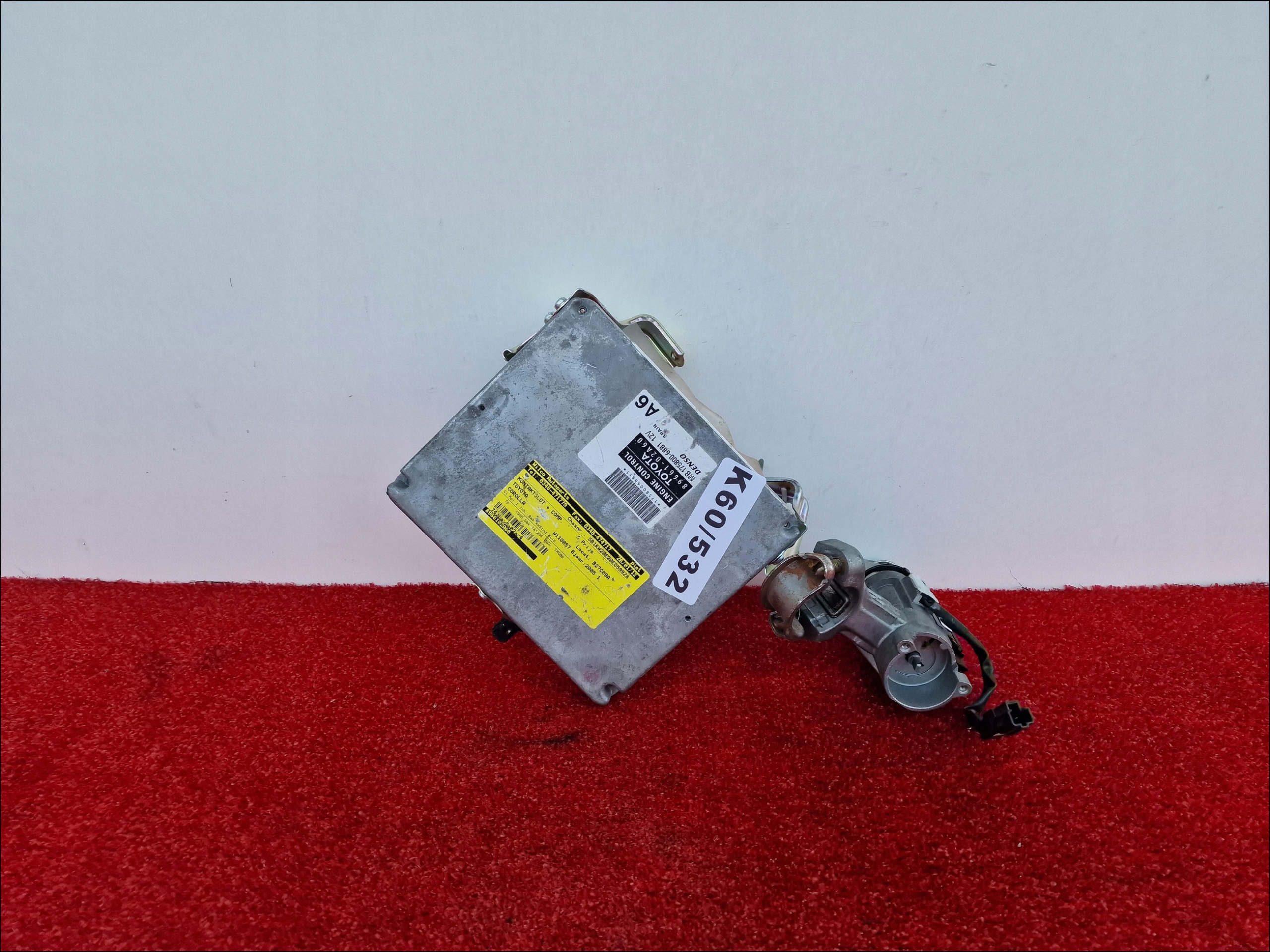 computer of the engine ignition key TOYOTA COROLLA E12 2.0 D4D K60/532