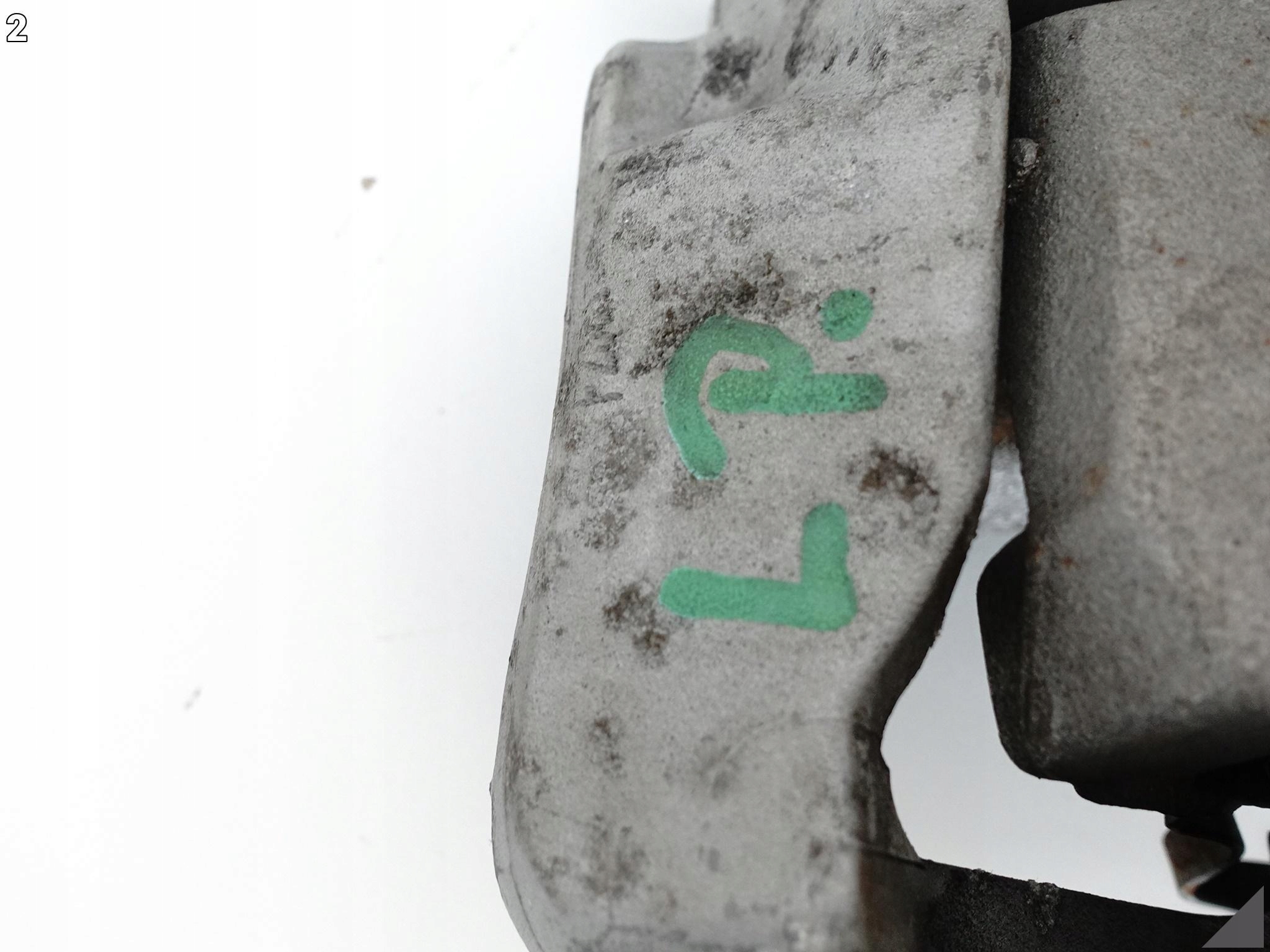 AUDI A7 S7 4G8 C7 LIFT 14-18 caliper brake 356MM left front 44 KM