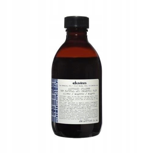 Davines Alchemic Silver Szampon Podkreśla Kolor Włosów Blond Siwe 280