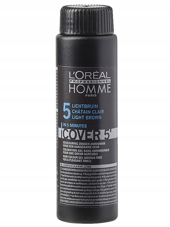 

Loreal Homme żel odsiwiacz Cover 5' nr 5 3 sztuki