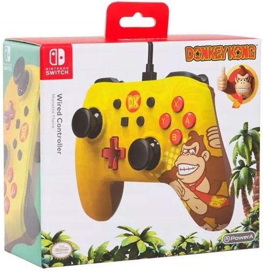 POWERA WIRED CONTROLLER - DONKEY KONG /NINTENDO SWITCH • Opinie - Allegro