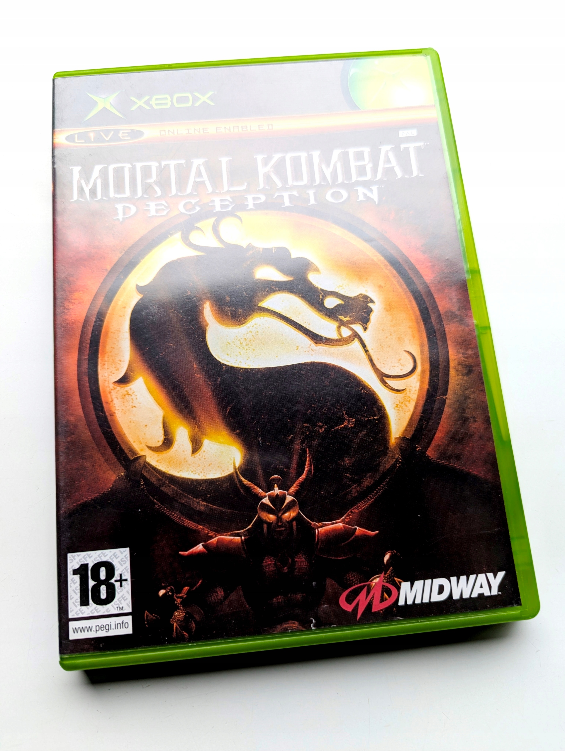 Mortal Kombat Deception Xbox pudełkowa