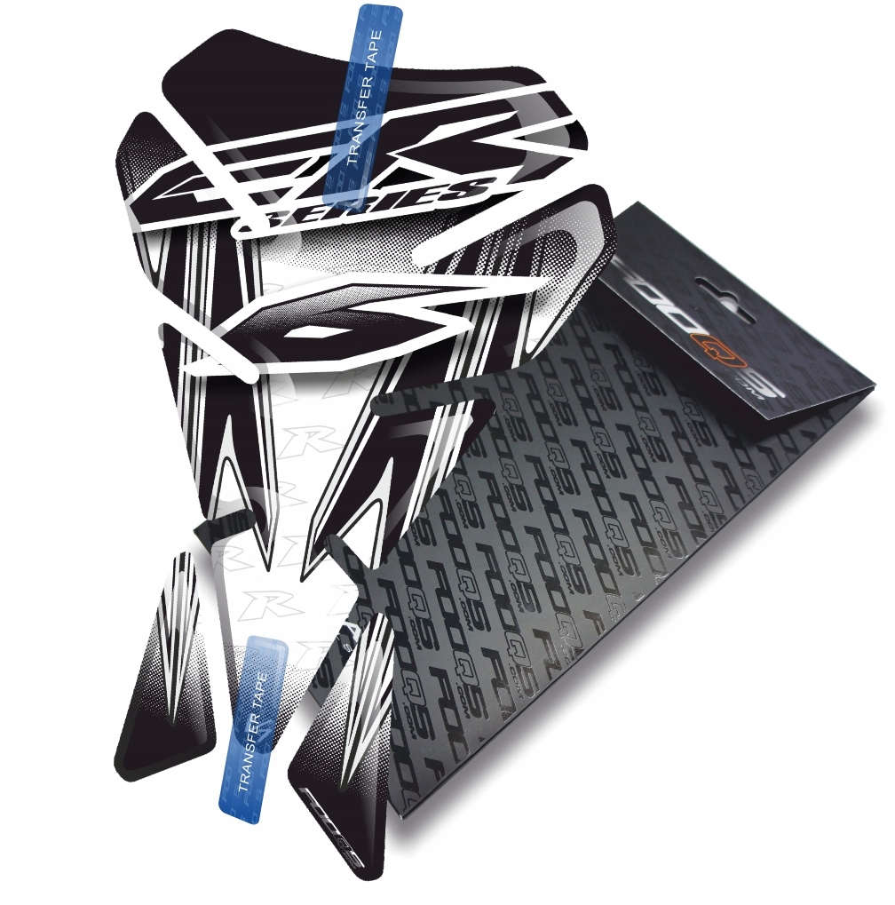 Tank-pad V1 od firmy Fooqs pro Kawasaki ER-6-f-n Bílý