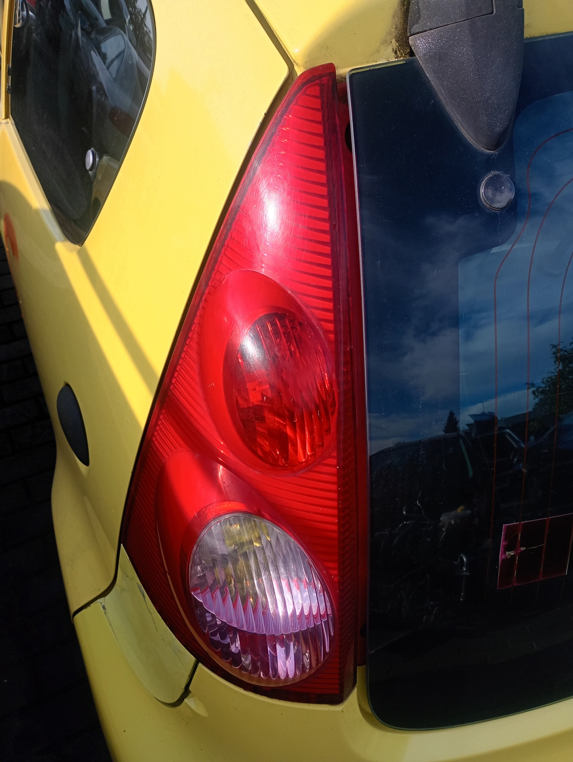 light left rear rear part Peugeot 107 05-08