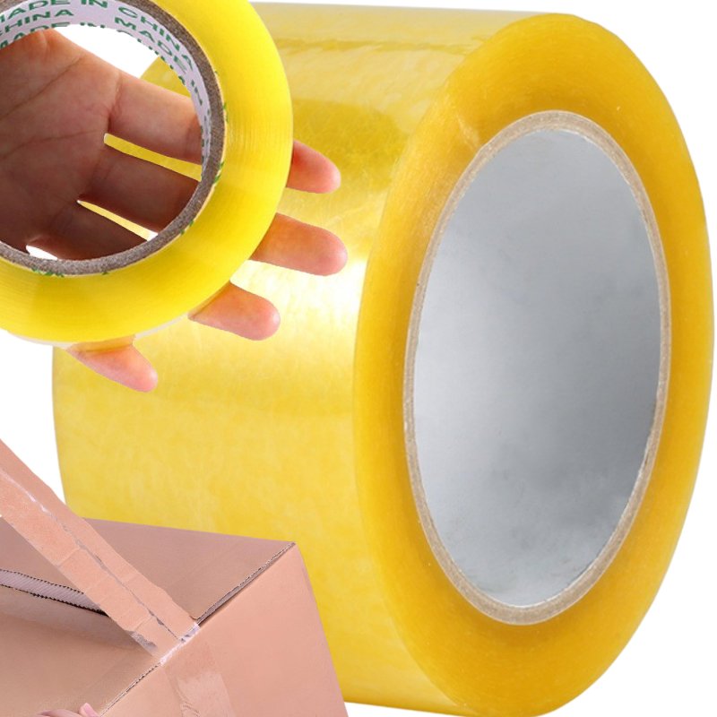 

Taśma Pakowa Klejąca Do Pakowania Bezbarwna 45/100