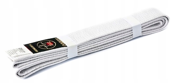 PAS DO KIMONA BIAŁY KARATE JUDO AIKIDO 240 cm