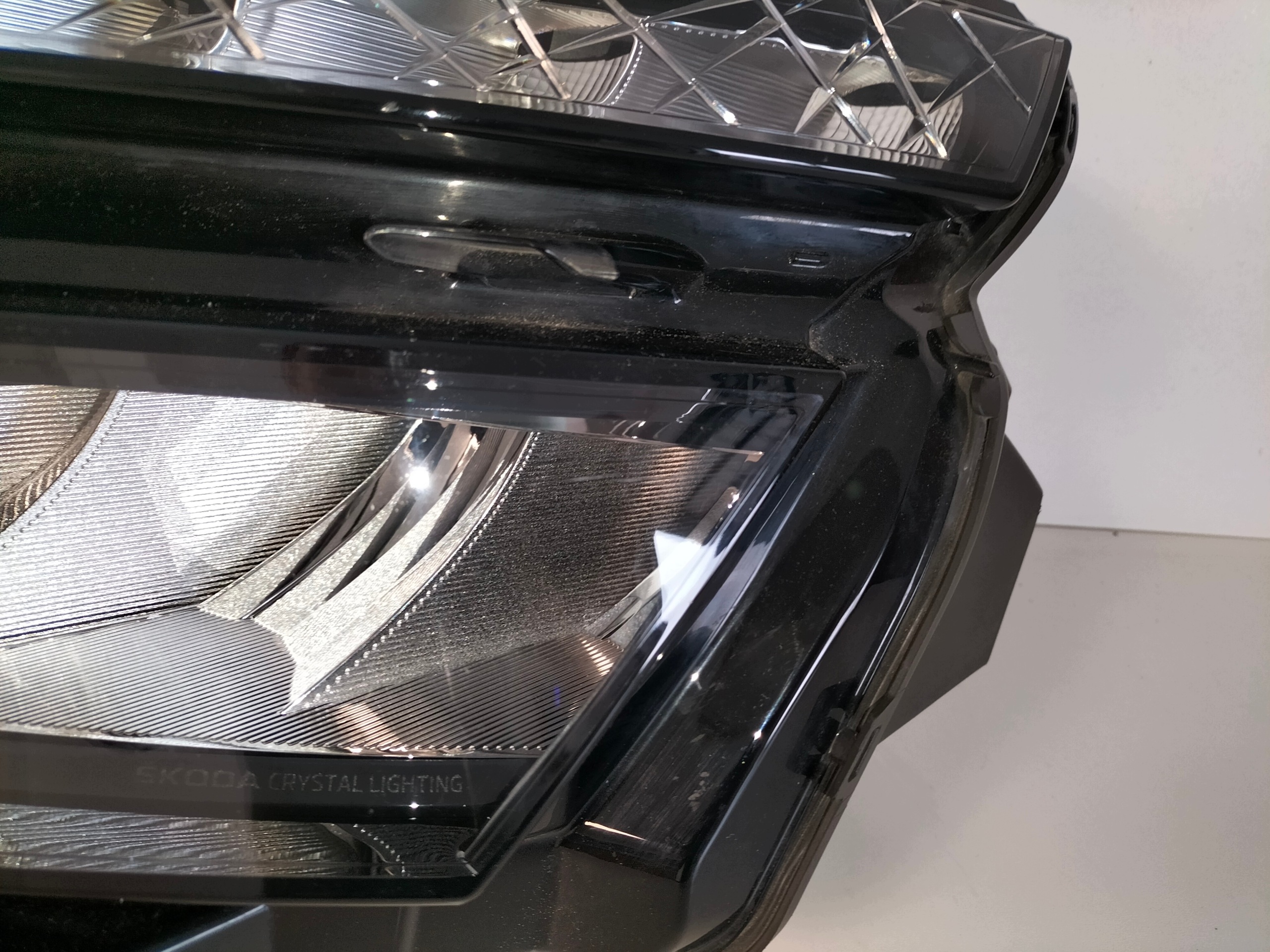 light front reflektor left SKODA KAMIQ 19- FULL LED CRYSTAL LIGHTING
