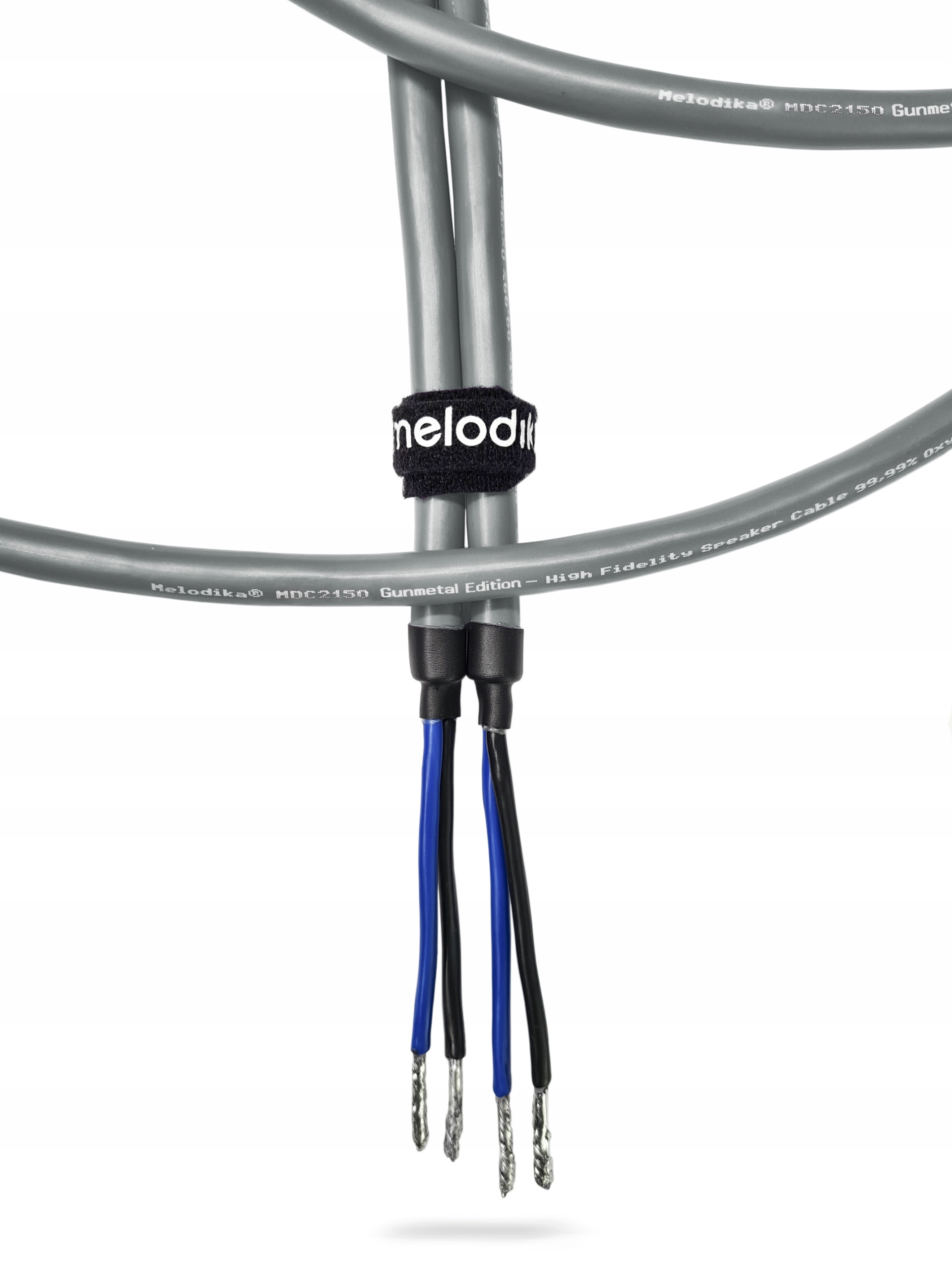 

Melodika MDC2150G Srebro i Złoto Kabel głośnikowy