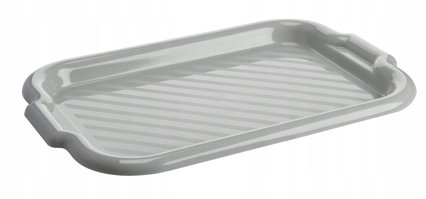 

Taca prostokątna Molly tworzywo szara jasna