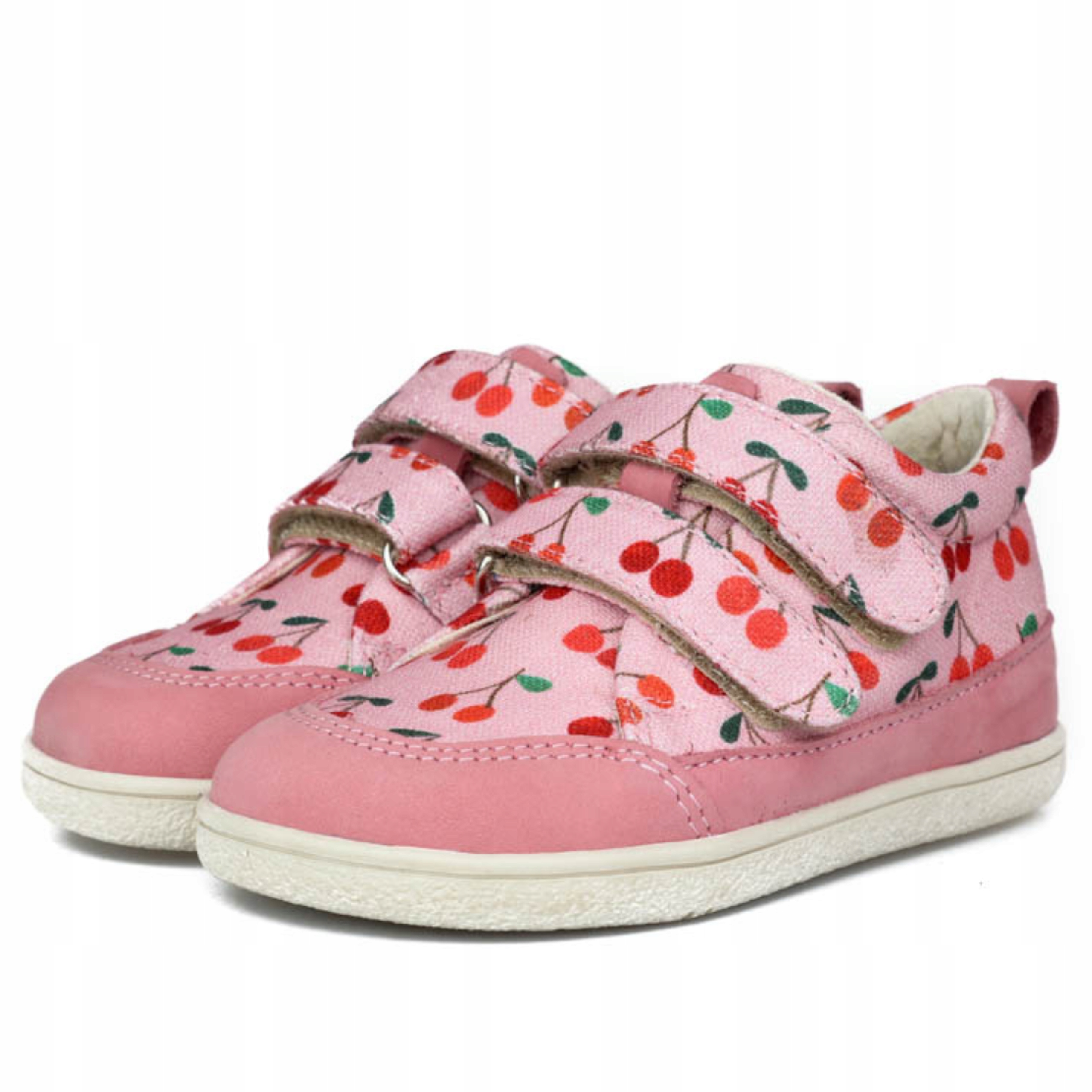 Mido 281 Lekkie Miękkie Trzewiki Buty Barefoot Wiosenne Cherry Pink R 28