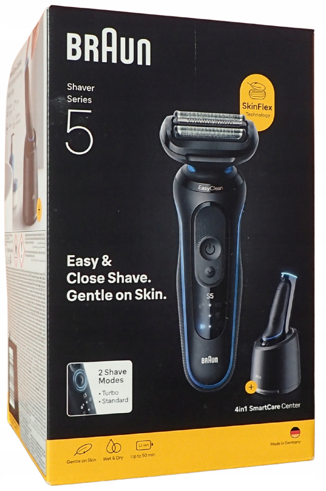 Golarka Męska Maszynka Elektryczna Braun 52-B7000cc Wet Dry Stacja